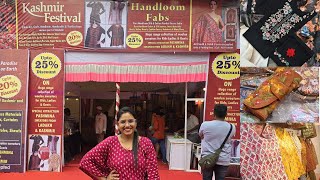 Kashmir Festival Handloom Fabs I Biggest Handloom Exhibition In Pune I Kashmiri Shwals and Dresses [upl. by Hillhouse]