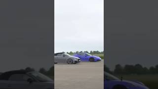 Supra vs Cayman GTS vs TT RS vs Alpine A110 dragrace youtubeshorts supra credit Carwow ytshorts [upl. by Ahsemit]