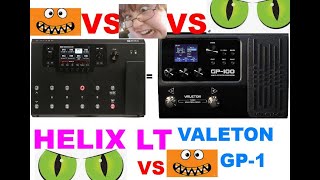 VALETON GP100 VS HELIX LT AMPLIFIER EMULATIONS MARSHALL FENDER ENGL MESA BOOGUIE SOLDANO CLEAN ETC [upl. by Marte]