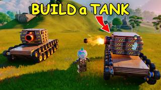 First REALISTIC Shooting TANK in Lego Fortnite  Full Building Tutorial [upl. by Akieluz656]