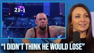 Tenille Dashwood On Wrestling The Match After Undertaker’s Streak Ended [upl. by Annaear]