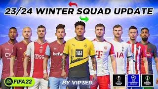 2324 Squad Update For FIFA 22 New Transfers  New Players  Winter Squad Update [upl. by Crofton]