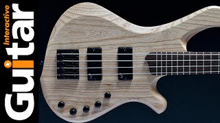 Mayones BE Ash 4 String Bass  Review  Guitar Interactive [upl. by Aryahay]