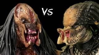 【Stop Motion】FERAL PREDATOR VS JUNGLE HUNTER PREDATOR COMPLETE【NECA】 [upl. by Siaht234]