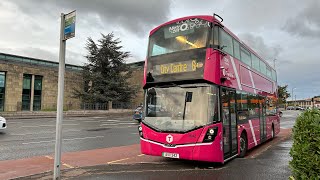 Translink Metro Wright Streetdeck Electroliner 3642 Route 6a [upl. by Aenit]