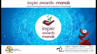 Presentation of INSPIRE MANAK Awards for 8th NLEPC 2021 [upl. by Auqenes]