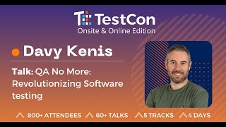 Davy Kenis QA No More Revolutionizing Software testing [upl. by Anahgem]