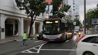 SCSM 2017 Stuck buses leaving Queen Street [upl. by Trotta]