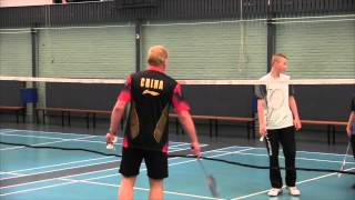 Badminton Dubbelspel [upl. by Aridan436]