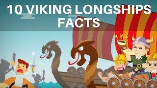 10 Viking Longships Facts  Viking Facts for Kids  Vikings for Kids Viking Facts Viking Longships [upl. by Bette-Ann535]