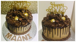 Chocolate Drip Cake  Chocolate Drip Cake Decorating Ideas  Chocolate Cake  NOKHAIZ Creations [upl. by Anippesuig]