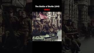 Battle of Berlin 1945  Combat Footage  World War 2 [upl. by Lednar]