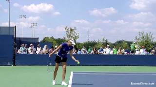 Maria Sharapova Serve Practice in HD [upl. by Nahshu671]