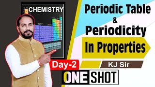 Periodic Table amp Periodicity In Properties in one shot Day2 by chemophile27 chemistry [upl. by Ihsir]