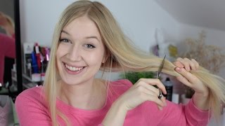 So schneide ich meine Haare  Tutorial [upl. by Ellehsem958]