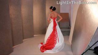 Wedding Gown Photo Shoot From LightInTheBox [upl. by Bret]