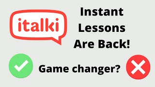 Italki Instant Lessons Are they a game changer [upl. by Kerwinn]