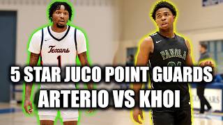 5⭐ PGs Arterio Morris and Khoi Thurman Face Off 1 South Plains 9 Panola Juco Hoops [upl. by Harv]