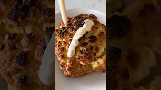 Whole Roasted Cauliflower  With Tahini Sauce [upl. by Puglia]