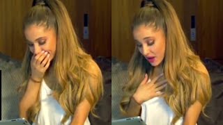 ARIANA GRANDE REACTS TO EMERY BINGHAM [upl. by Rufina]