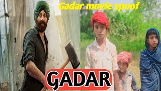 Gadar  Ek Prem Katha  Hindi PatrioticFull Movie  Sunny Deol Ameesha Pate RahulTanu Spoof movie [upl. by Anaerdna]