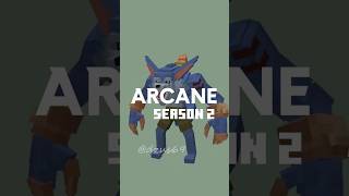 Arcane in Minecraft WARWICKleagueoflegends minecraft blockbench netflix arcane [upl. by Lorita]