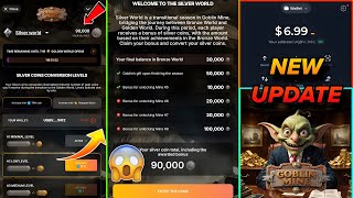 Welcome To The Silver World Goblin Mine  Goblin Mine New Update Today Goblin Mine Game Withdrawal [upl. by Merta]