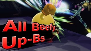 Smash 4 Wii U  All Beefy UpBs [upl. by Valery]