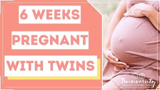 6 Weeks Pregnant With Twins Signs and Symptoms [upl. by Larianna]