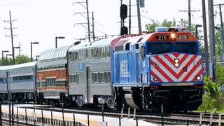 Equipment Arriving for Franklin Park Railroad Daze 2013 [upl. by Assedo927]