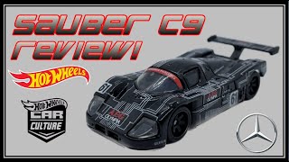 Hot Wheels SauberMercedes C9 Review Track Day Box Set [upl. by Nelo]