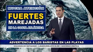 Sábado 30 marzo  ATENTOS Incrementarán las lluvias por vaguada en RD [upl. by Greeley729]