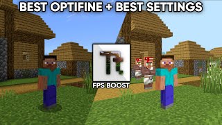 Best Optifine  Best Settings For Minecraft PE 121  MCPE FPS Boost  Lag Fix [upl. by Babbette]