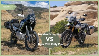 Norden 901 vs Tiger 900 Rally Pro  From a Beginners Perspective [upl. by Rizan]