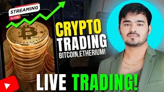 Crypto Live Trading  15 November  thetraderoomsss bitcoin ethereum cryptotrading [upl. by Shurlocke634]