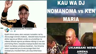 KAU WA DJ NOMANOMA vs KEN MARIA NGUZE quotkakee muikaauke mbee wa camera mwikiite ngovia ya 50bob [upl. by Ahsaeit154]