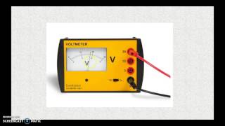 Aflezen stroomsterkte en spanningsmeter [upl. by Llered]