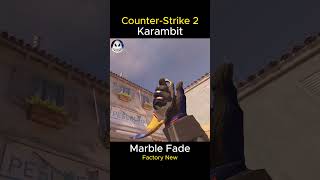 KARAMBIT  Marble Fade 2024  Factory New FN  Skin Showcase  Animation CS2 [upl. by Zeitler]