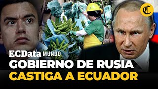 🇷🇺RUSIA vs ECUADOR🇪🇨 ¿por qué MOSCÚ decidió BLOQUEAR LA EXPORTACIÓN de PLÁTANOS  El Comercio [upl. by Lerim680]