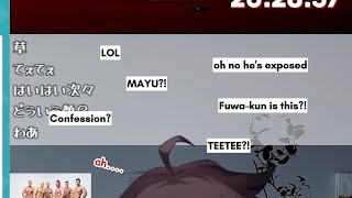 ENG SUB EXPOSED Saegusa Akina is Holding Feelings for His Colleague Mayuzumi Kai Nijisanji [upl. by Ellecrad47]