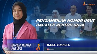 BREAKING NEWS  UNJA MELAKSANAKAN PENGAMBILAN NOMOR URUT BAKAL CALON REKTOR UNJA [upl. by Omari76]