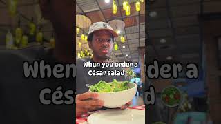 The real difference between César amp Caesar is just a … caesarsalad caesarsaladrecipe [upl. by Sikata662]