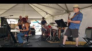 Blues band putting in work at the Paseo Arts Festival OKC [upl. by Sileray]