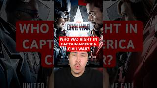 WHO WAS RIGHT IN CAPTAIN AMERICA CIVIL WAR [upl. by Urbano]