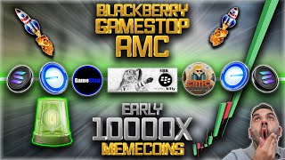 GME AMC BLACKBERRY 100000X PUMP MEME STOCKS amp ALTCOINS BUY EVERYTHING NOW CPI  FED CUT ALERT [upl. by Waxler]