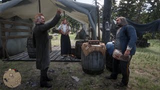 RDR2  Pearson caught Swanson stealing from the collection Box [upl. by Esiuol]