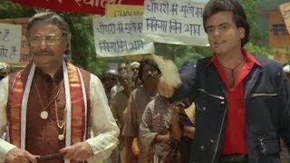 Prans misdeeds get busted by Jeetendra  Dharm Adhikari  Sridevi Best Movie [upl. by Gildea673]