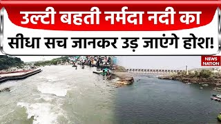 Narmada River मां नर्मदा की गोद से निकलते हैं शिवलिंग के आकार के दिखते पत्थर का सच News Nation [upl. by Hamirak175]