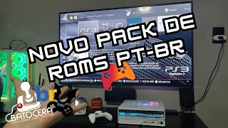 Novo Pack de ROMs PTBR  Batocera e Retrobat [upl. by Doyle]