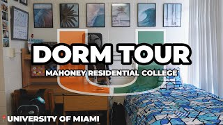 University of Miami Freshman Dorm Tour MahoneyPearson [upl. by Rockwell]